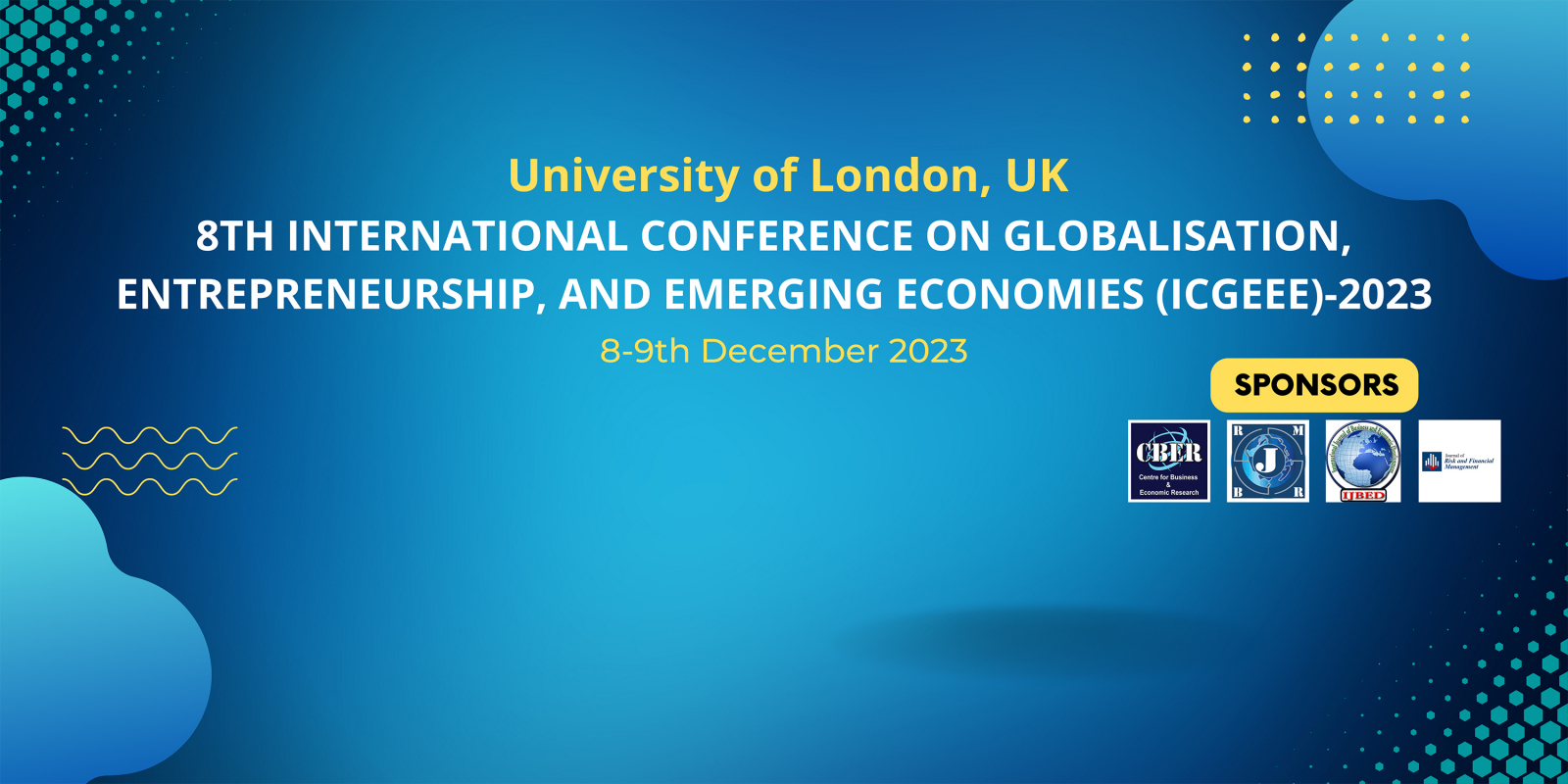 8th International Conference on Globalisation, Entrepreneurship, and Emerging Economies (ICGEEE)-2023