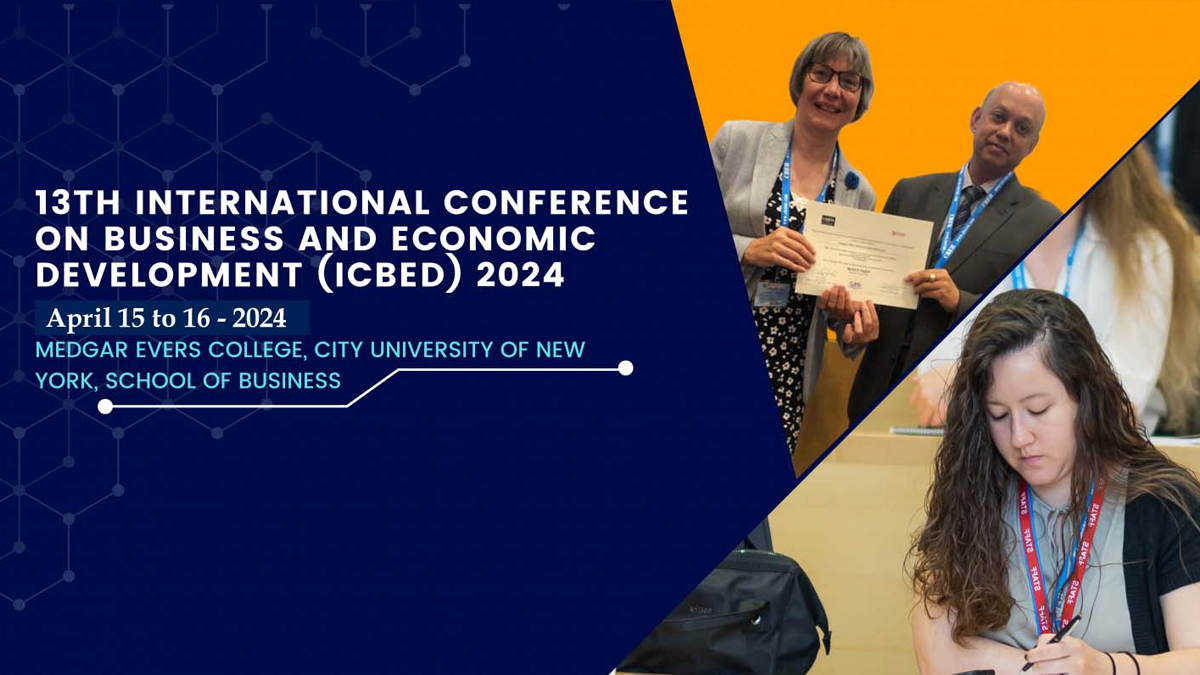 13th International Conference on Business and Economic Development (ICBED) New York-USA
