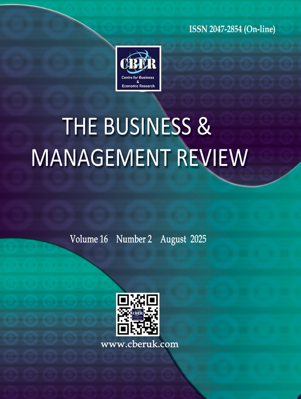 The Business and Management Review, Volume 16 Number 2